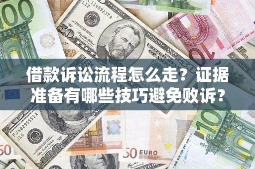 济南借款诉讼流程怎么走？证据准备有哪些技巧避免败诉？