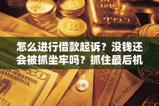 济南怎么进行借款起诉？没钱还会被抓坐牢吗？抓住最后机会！