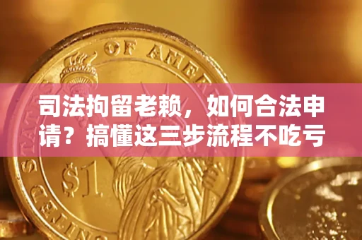 济南司法拘留老赖，如何合法申请？搞懂这三步流程不吃亏！