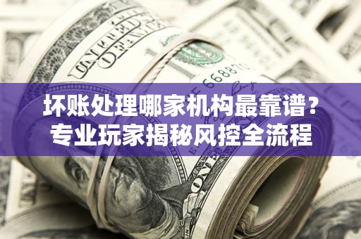 济南坏账处理哪家机构最靠谱？专业玩家揭秘风控全流程