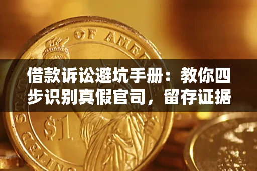 济南借款诉讼避坑手册：教你四步识别真假官司，留存证据不踩雷